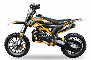 Minicrosser 49cc Dirtbike Gepard RT DLX orange