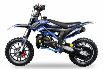 Minicrosser 49cc Dirtbike Gepard RT DLX blue