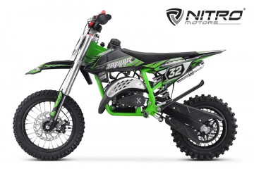 Dirtbike Jafaar XXL 60cc DLX midi kinder Green