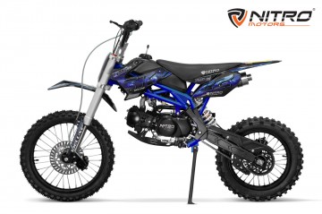 Dirtbike 125cc Sky DLX Pro 17/14 Blue