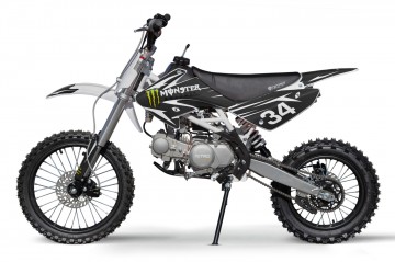 Dirtbike 140cc Drizzle 4-G manual kinder black