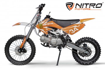 Dirtbike 140cc Drizzle 4-G manual kinder orange