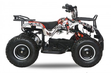 Eco Kinderquad 1000w Torino Sport 6 ALM Graffiti-Red