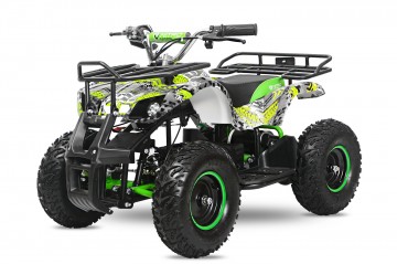 Eco Kinderquad 1000w Torino Sport 6 ALM Graffiti-Green