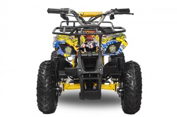 Eco Kinderquad 1000w Torino Sport 6 ALM Graffiti-Yellow