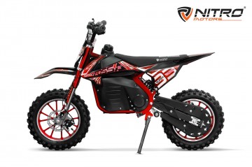 1000W Eco midi Kinder Dirtbike Fossa Fun 10 red