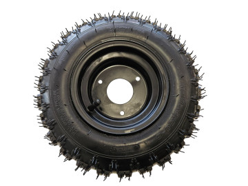 (24X3b) Band + velg 3 gaats 6 inch (13x5.00-6)