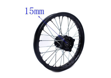 (221A2a) 12 inch voorvelg as 15mm