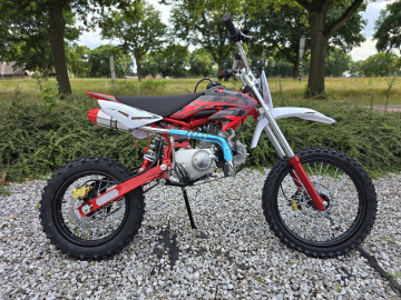 Dirtbike MMX 125cc 4 takt 607-serie Red