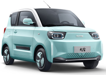 BAW Pony 15KW 100km/u - cyaan - elektrische minicar