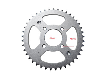 (5B1c) Achtertandwiel 41 T. 428 48mm as / steek 4 x 48