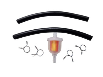 (1E3f) Brandstoffilter met slang 2-takt en 4-takt