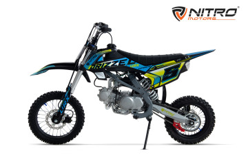 Dirtbike 125cc Drizzel UX URX 14/12 kickstart blue