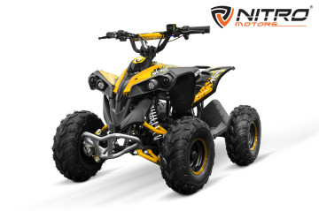 Eco Kinderquad 1200 Avenger PRM 6 inch Geel