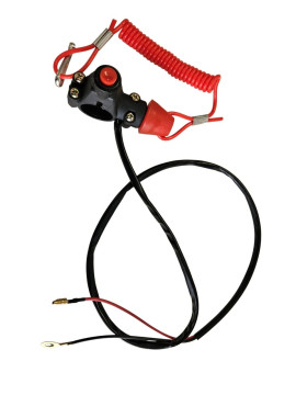 (7D4f) Dodemansknop met stopknop (2 draden)