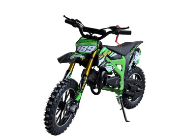 MiniCrosser dirtbike Gepard Turo Rider 10/10 49cc Green