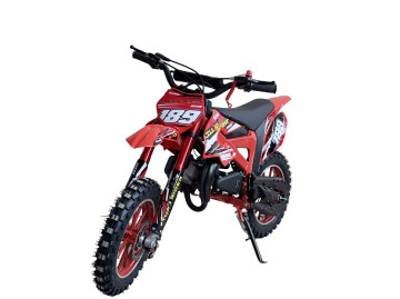 MiniCrosser dirtbike Gepard Turo Rider 10/10 49cc Red