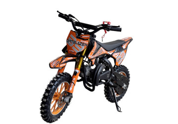 MiniCrosser dirtbike Gepard DirtBlazer 10/10 49cc Orange