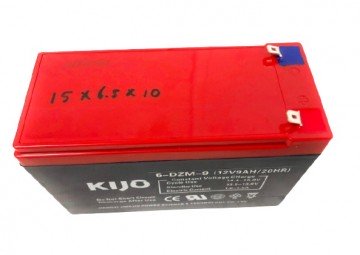 (27E5b) Accu 12 volt voor kinderquads 9ah