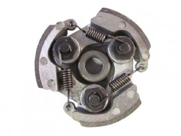 Motorfietskoppelingsbekleding, aluminium motorfiets koppelingsbekleding met 3 veren voor 2-takt Mini Pocket Dirt Bike ATV Scooter