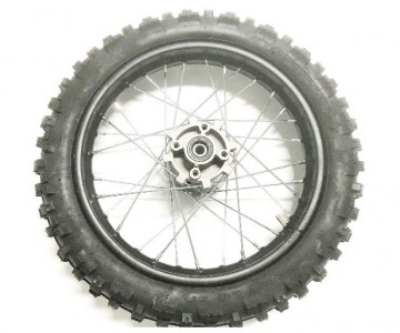 (210C2a) 16 inch velg + band (achter)