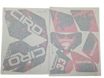 (36B6a) complete stickerset Ciro