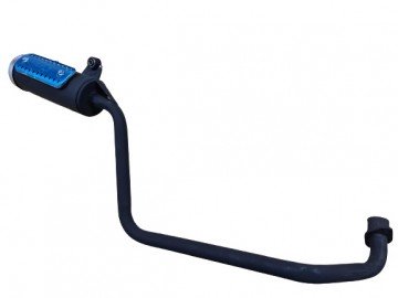 (25A4a) Uitlaat enkele demper atv/quad