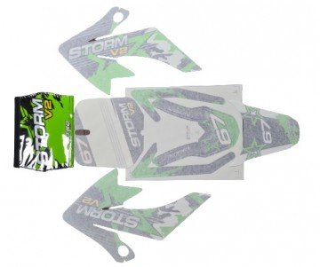 (36B8c) complete stickerset Storm V2