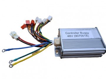 (8G2c) Controller 48V Buggy 8 stekkers 3 kabels (9070018)