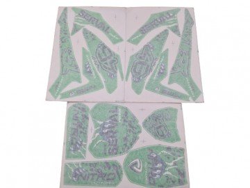 (36B1a) complete stickerset Serval