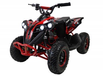 Gepard Kinderquad 1000w Iron XL 6 inch Red