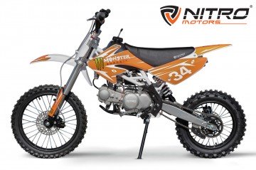 Dirtbike 140cc Drizzle 4-G manual kinder orange