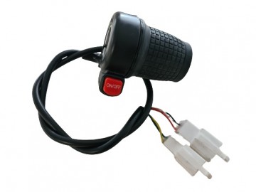 (4A4c) Gashendel Elektrische quad en mini crosser