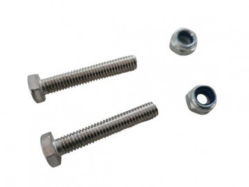 (8J3g) bout met moer M6x34 (set 2stuks)