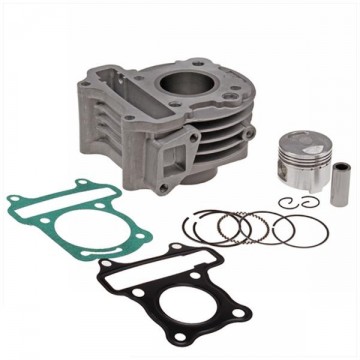 (35F6g) Cilinder + zuiger 4T GY6 39mm (93475)