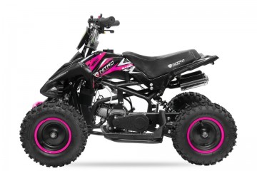 Kinderquad 49cc Python + E-start 6 inch Pink