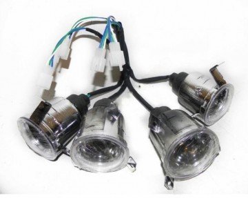 (8H2c) voorlampset Warrior ATV