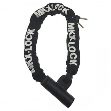 (35A7e) Kettig slot MKX-LOCK 4str 90cm (VASTE KOP klein)