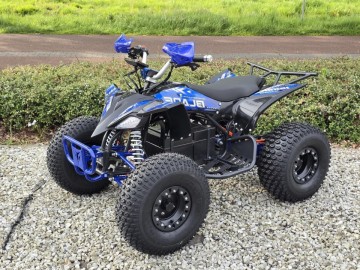 Elektrische Kinderquad Gepard Blade 1000w 48v 8inch Cardan Blue