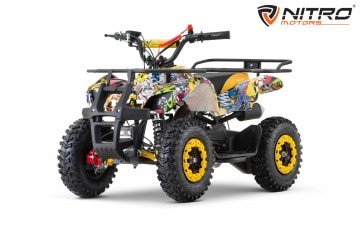 Kinderquad 49cc Torino graffity snowy-profile sport 6 