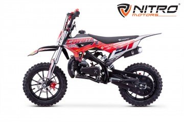 Minicrosser 49cc Dirtbike Coyote VX hydraulische vering