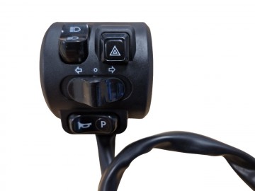 (205F3i) Schakelaar links richtingaanwijzer spy Racing