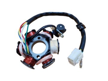 (3A3c) Ontsteking met 6 spoelen met  stekkerblok vrouw