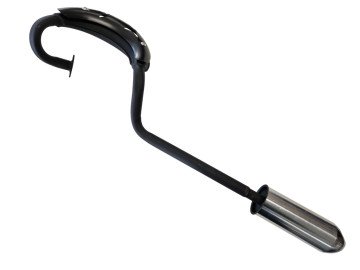 (24z2d) Uitlaat enkele demper 2-takt