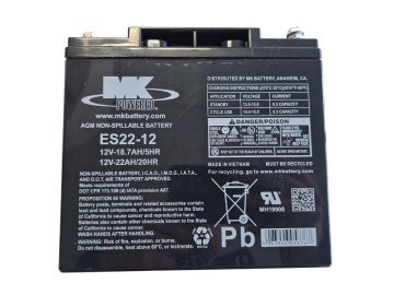 (27C4a) Accu 12 volt voor kinderquads 22Ah