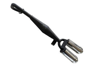 (25C4b) Uitlaat dubbele demper Avenger 2-takt