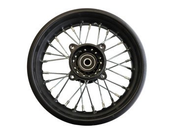 (221A1b) 10 inch achtervelg as 12mm