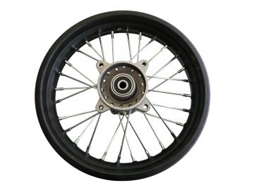 (221A2b) 12 inch achtervelg as 12mm