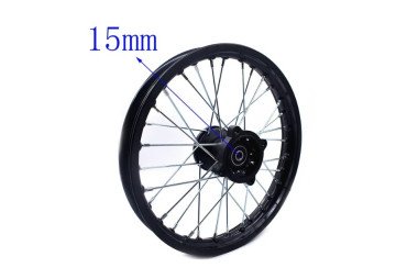 (221A2a) 12 inch voorvelg as 15mm