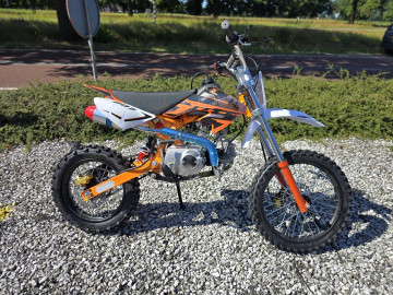 Dirtbike MMX 125cc 4 takt 607-serie Orange